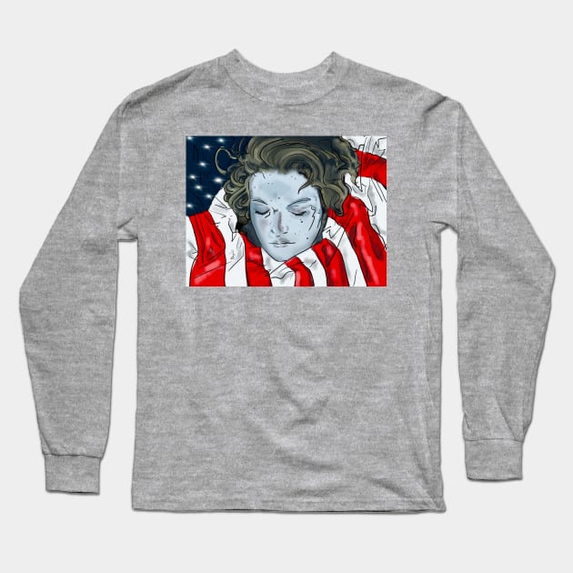 Tell me I'm your national anthem. Long Sleeve T-Shirt by The Miseducation of David and Gary